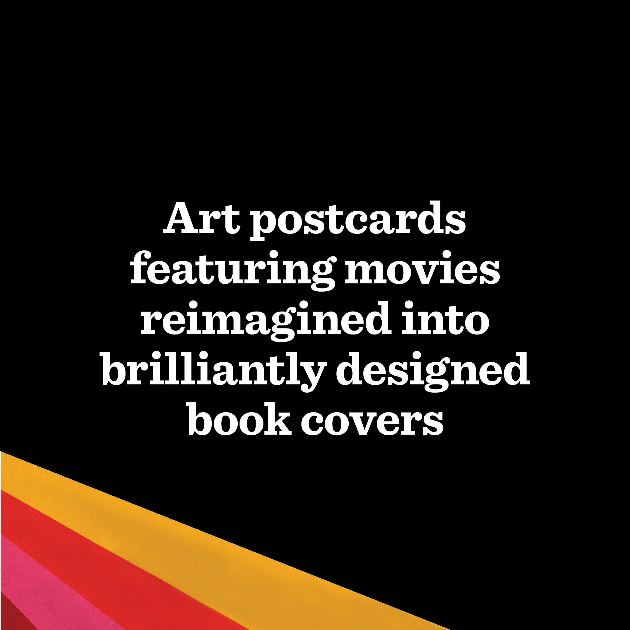 Good Movies as Old Books Postcards