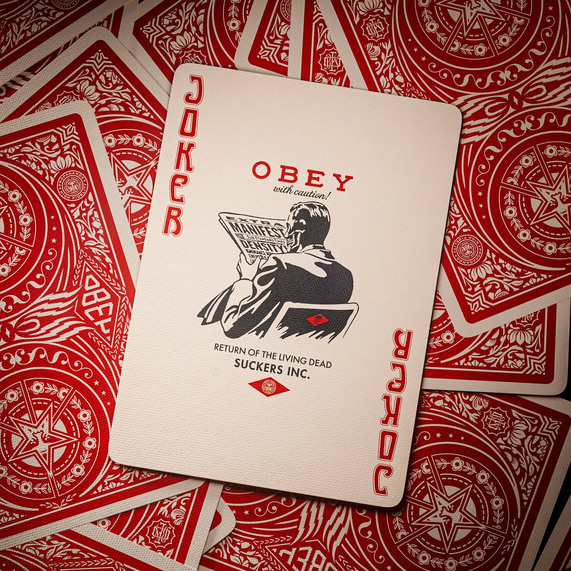 OBEY Playing Cards: Collage