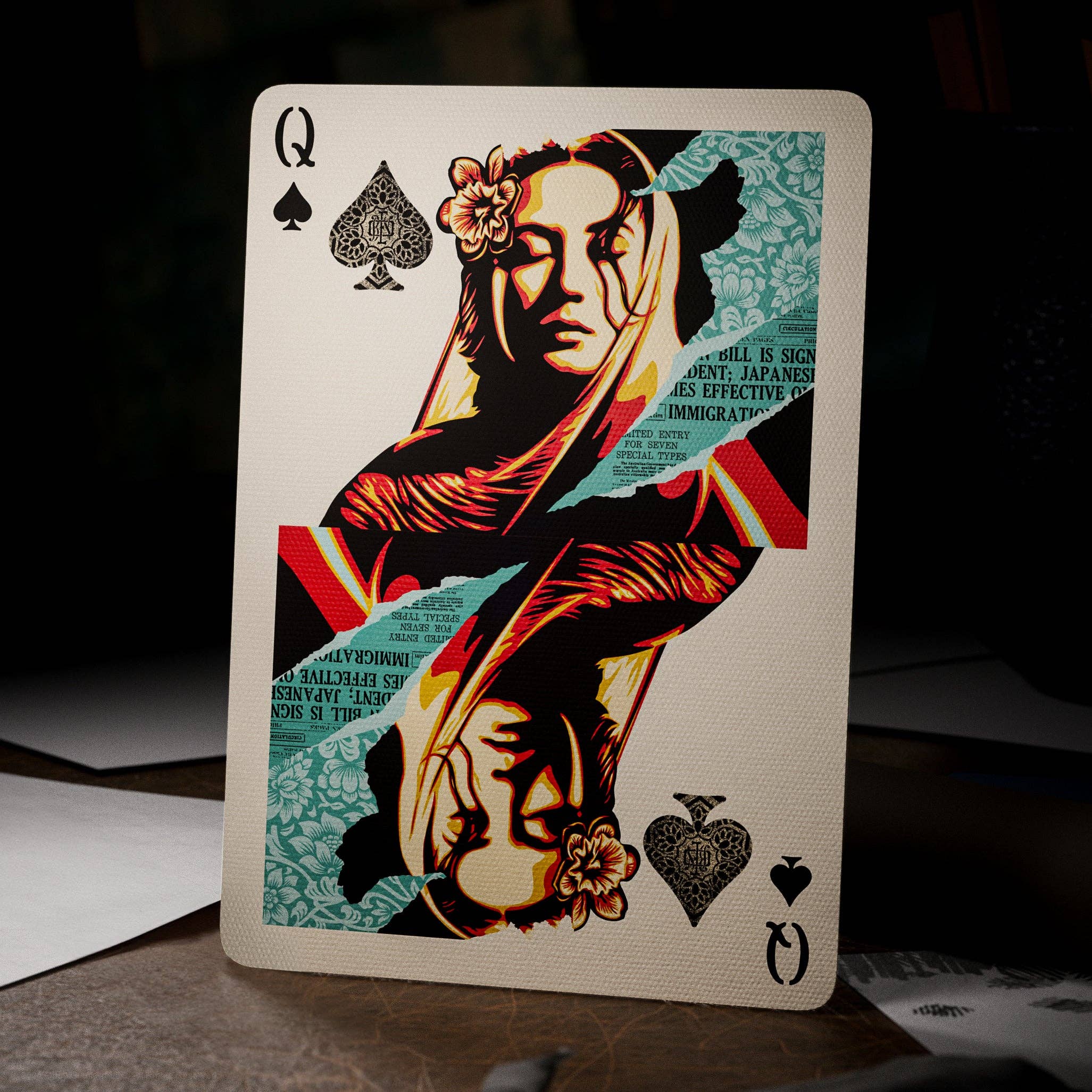 OBEY Playing Cards: Collage