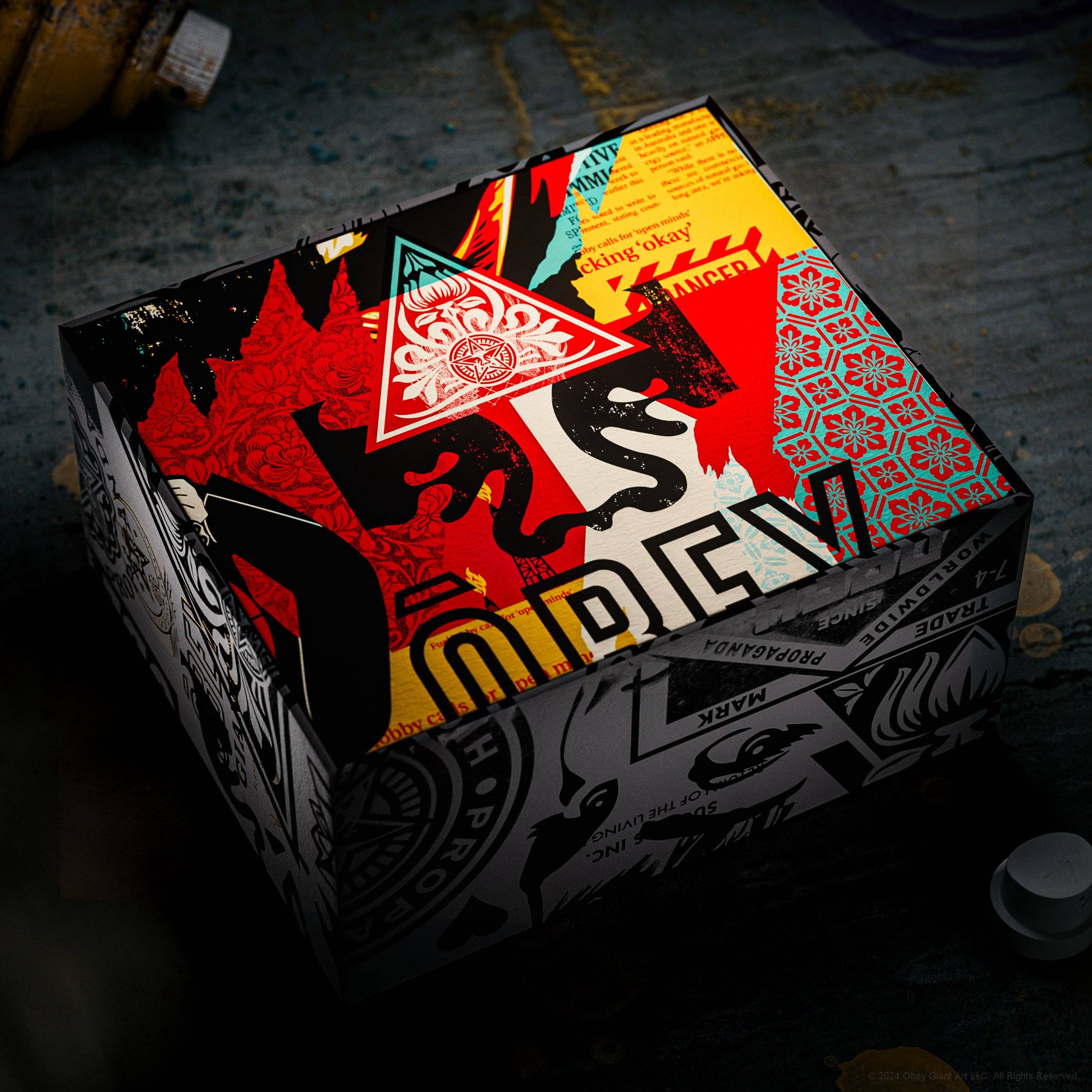 OBEY Playing Cards: Collage