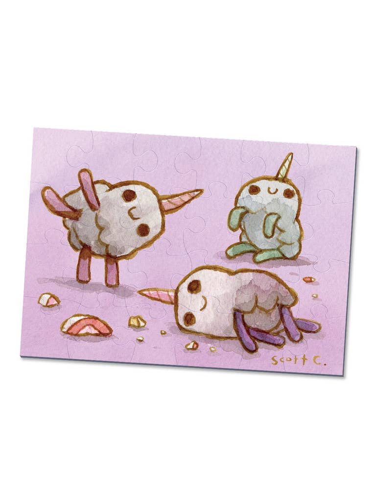 Unicorn Snacks 24 Piece Puzzle