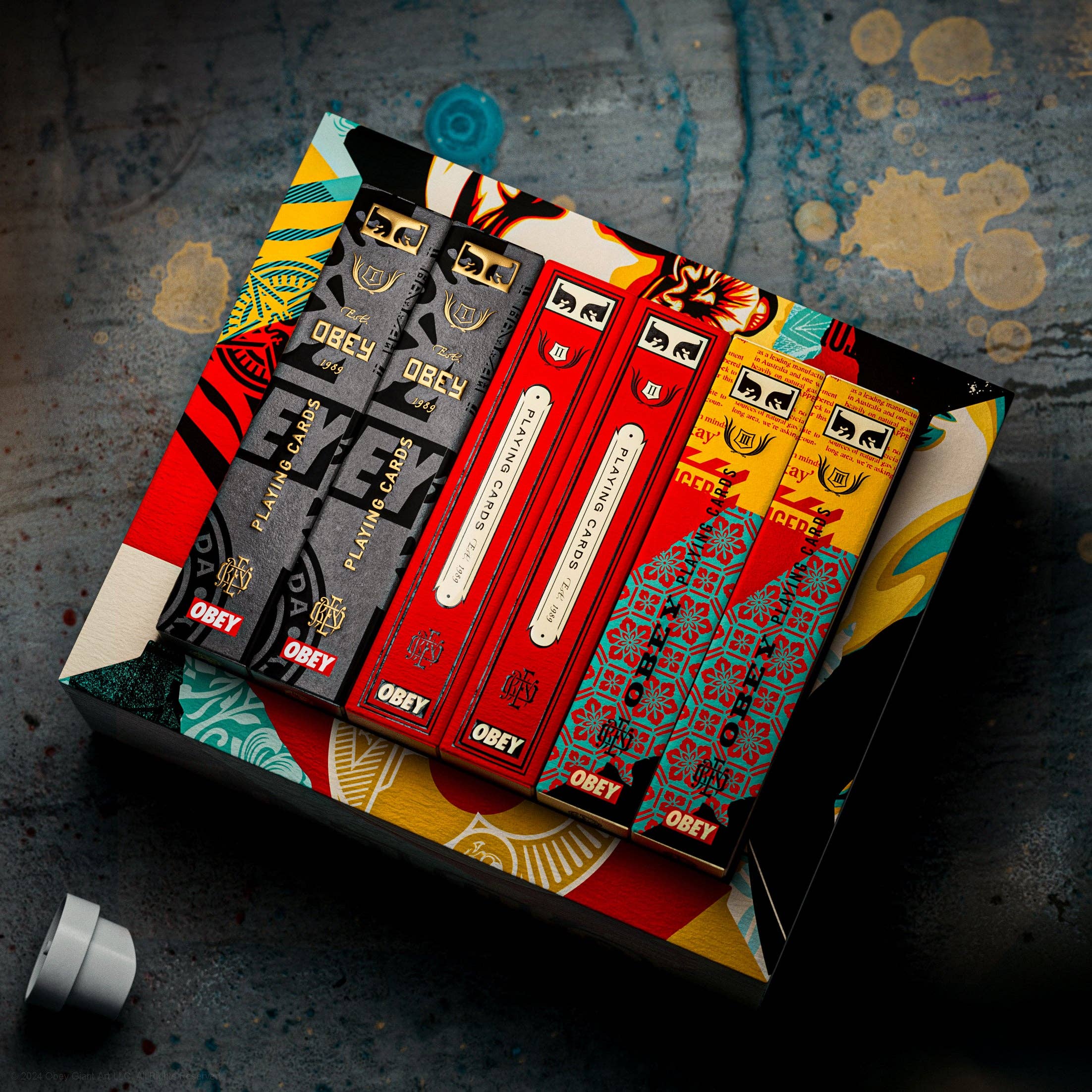 OBEY Playing Cards: Collage