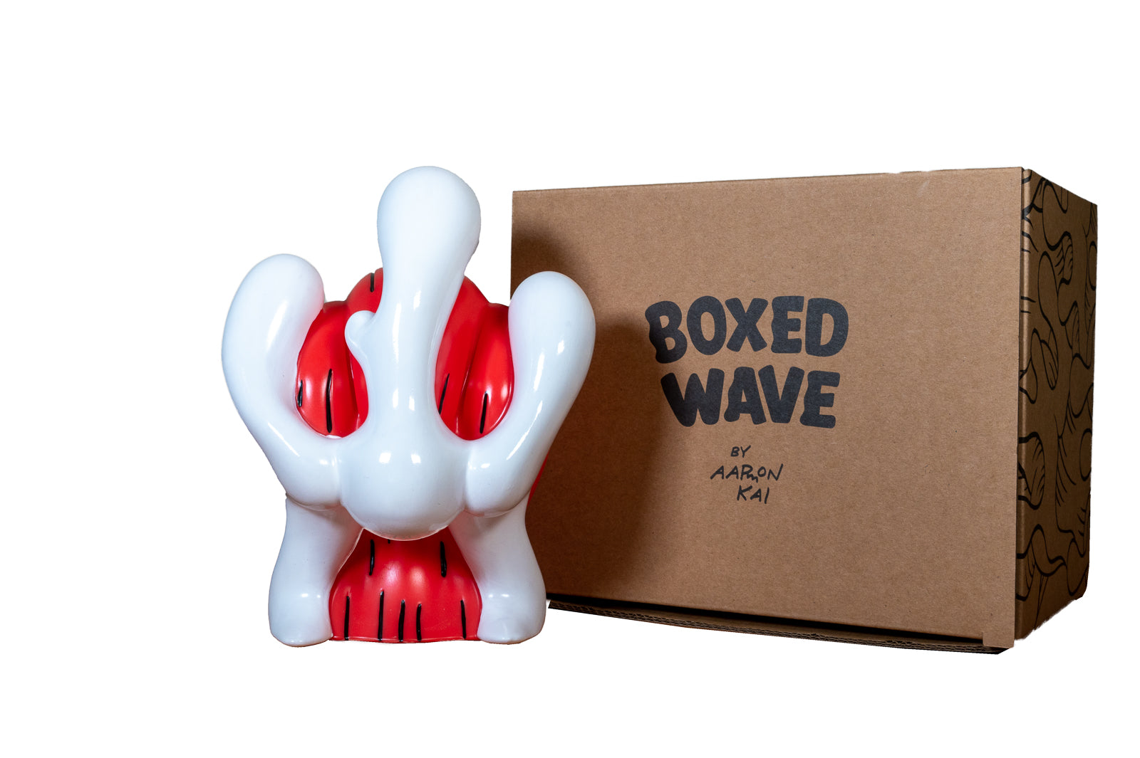 Aaron Kai Boxed Wave (red)