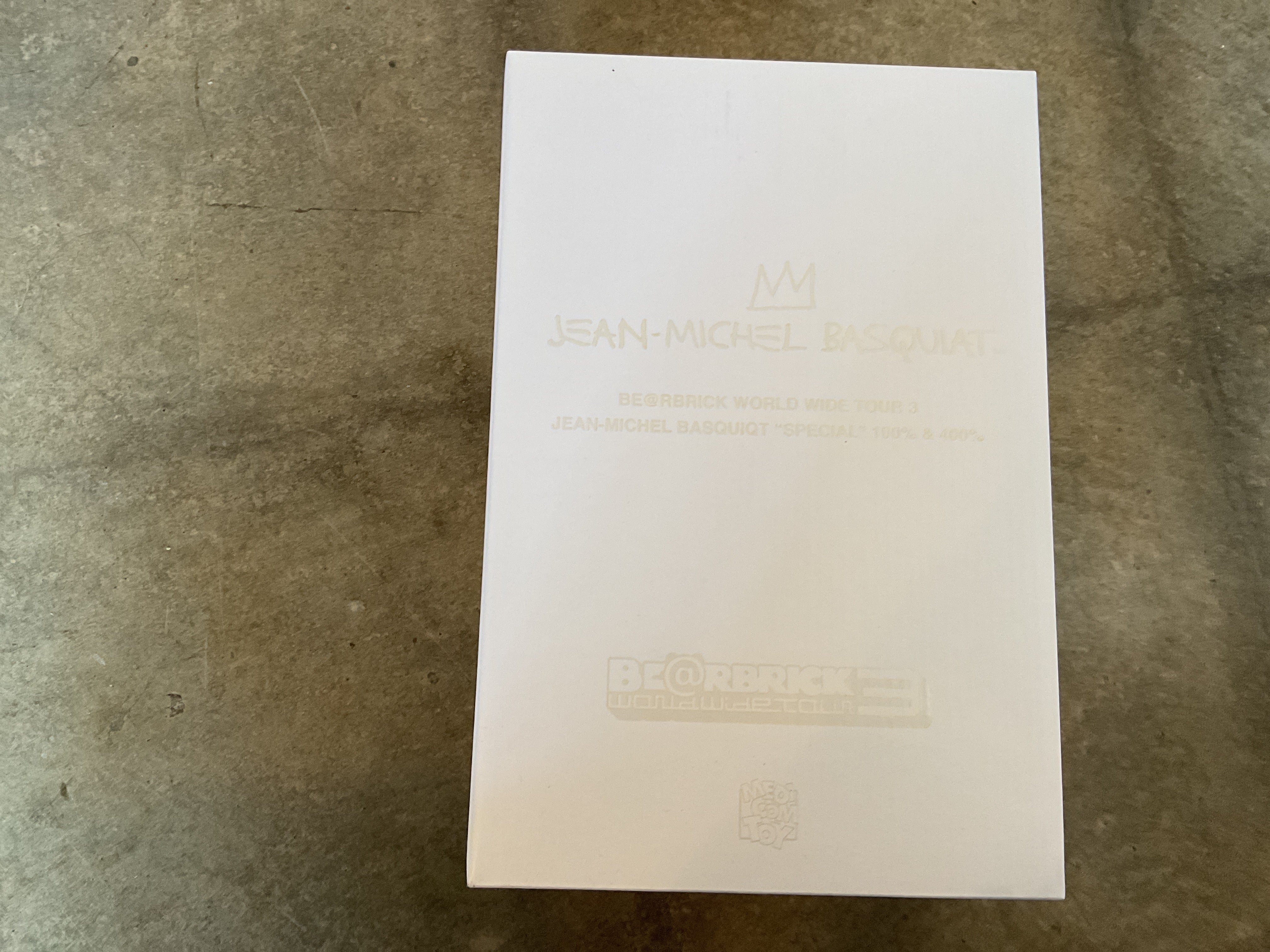 Jean-Michel Bazquiat "Special" 100% & 400% Be@rbrick Set