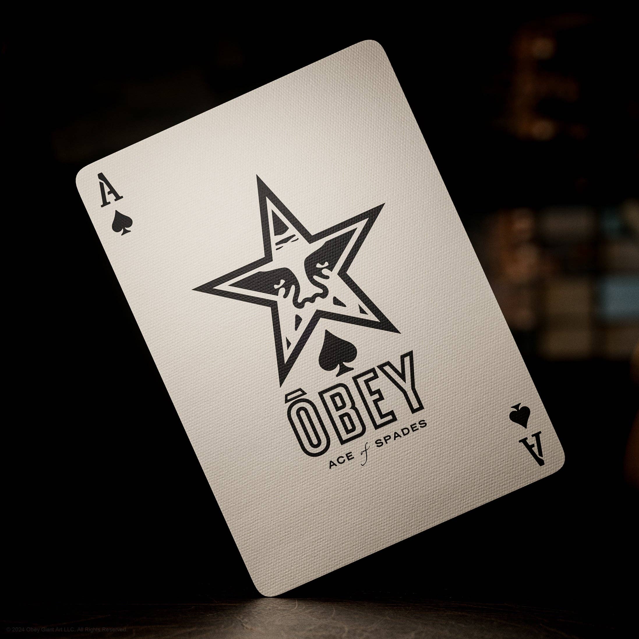 OBEY Playing Cards: Collage