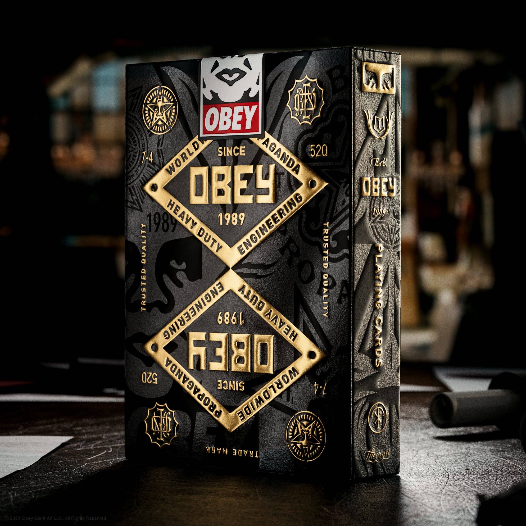 OBEY Playing Cards: Collage