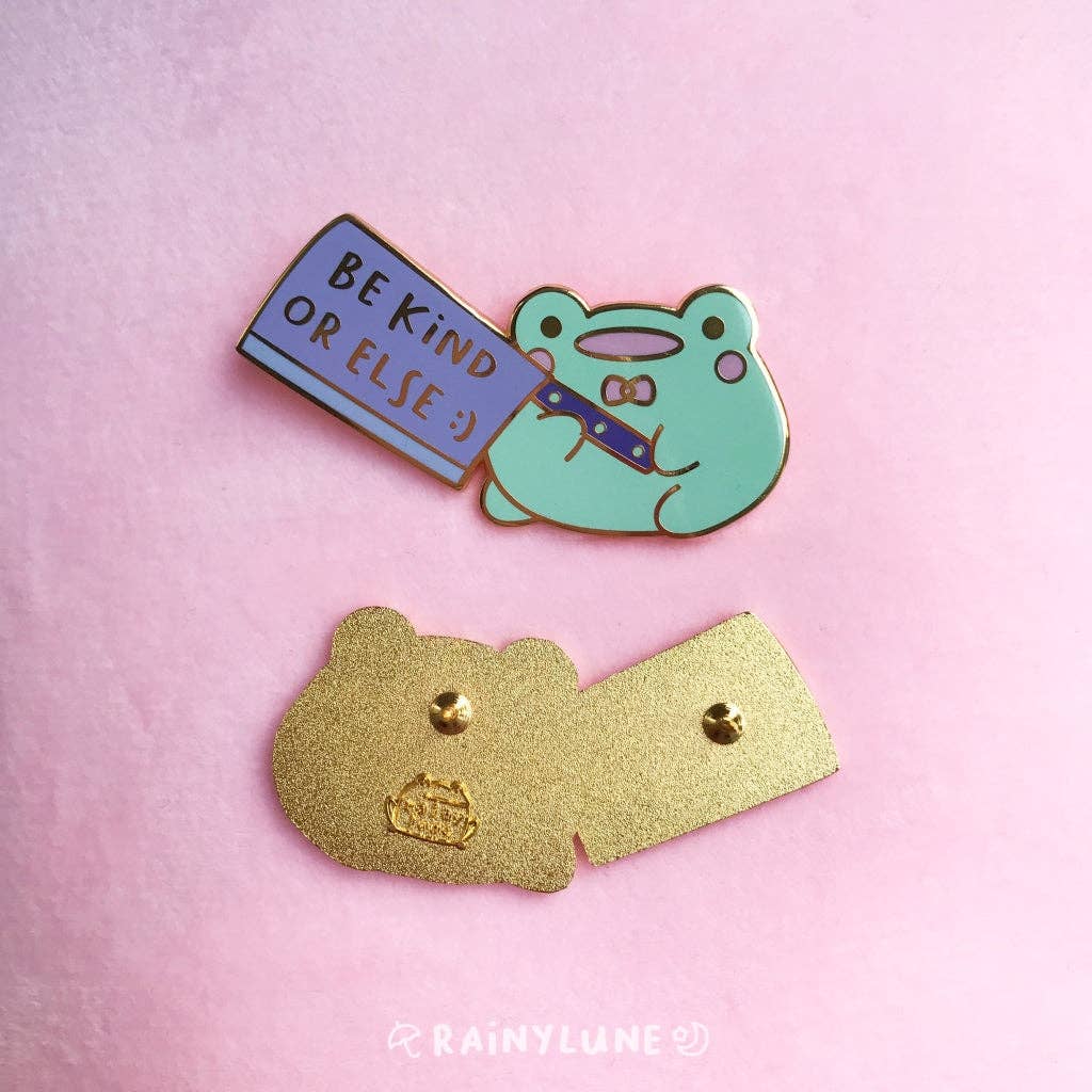 Friend the Frog Knife Pin
