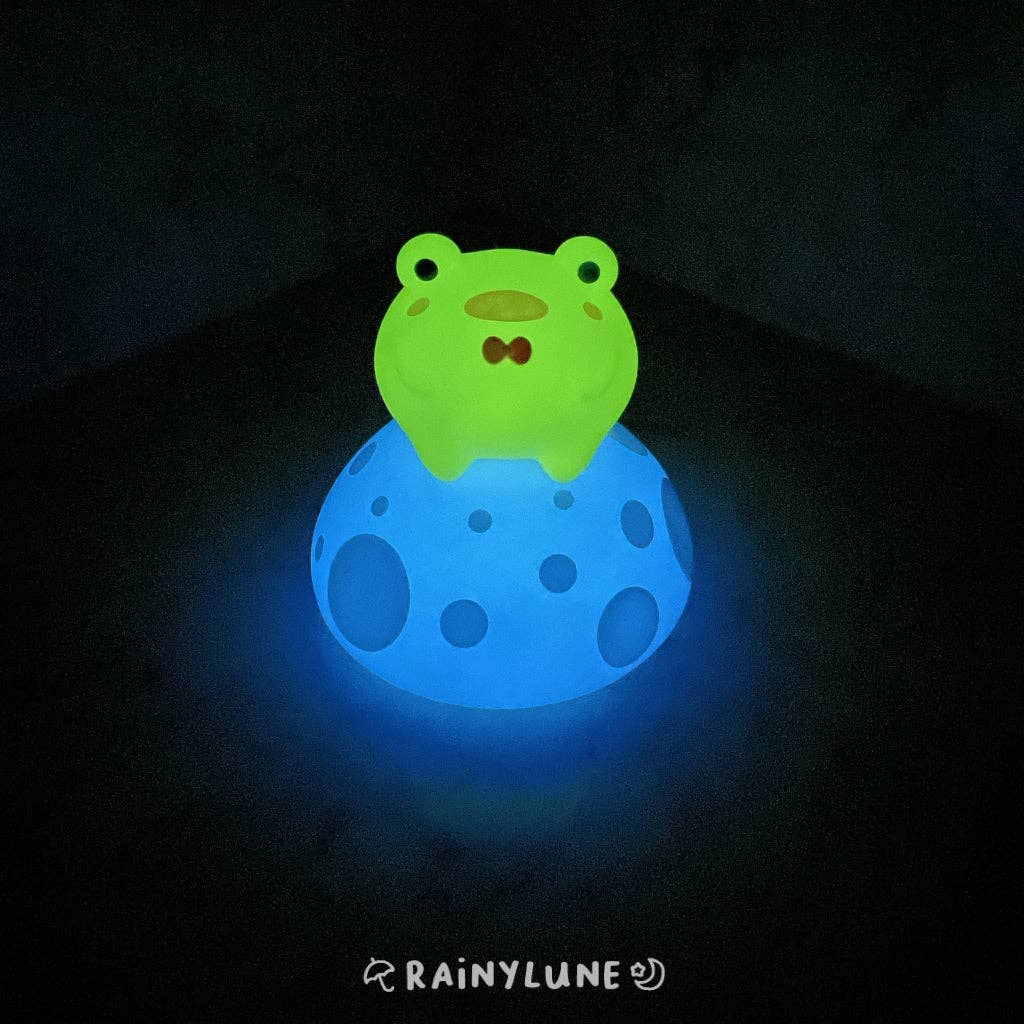 Frog Mushroom Coin Bank: Pink