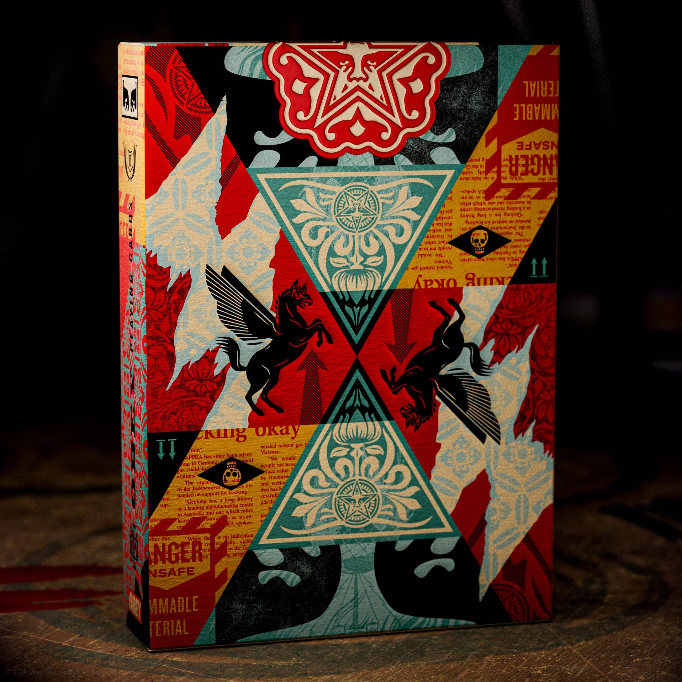 OBEY Playing Cards: Collage