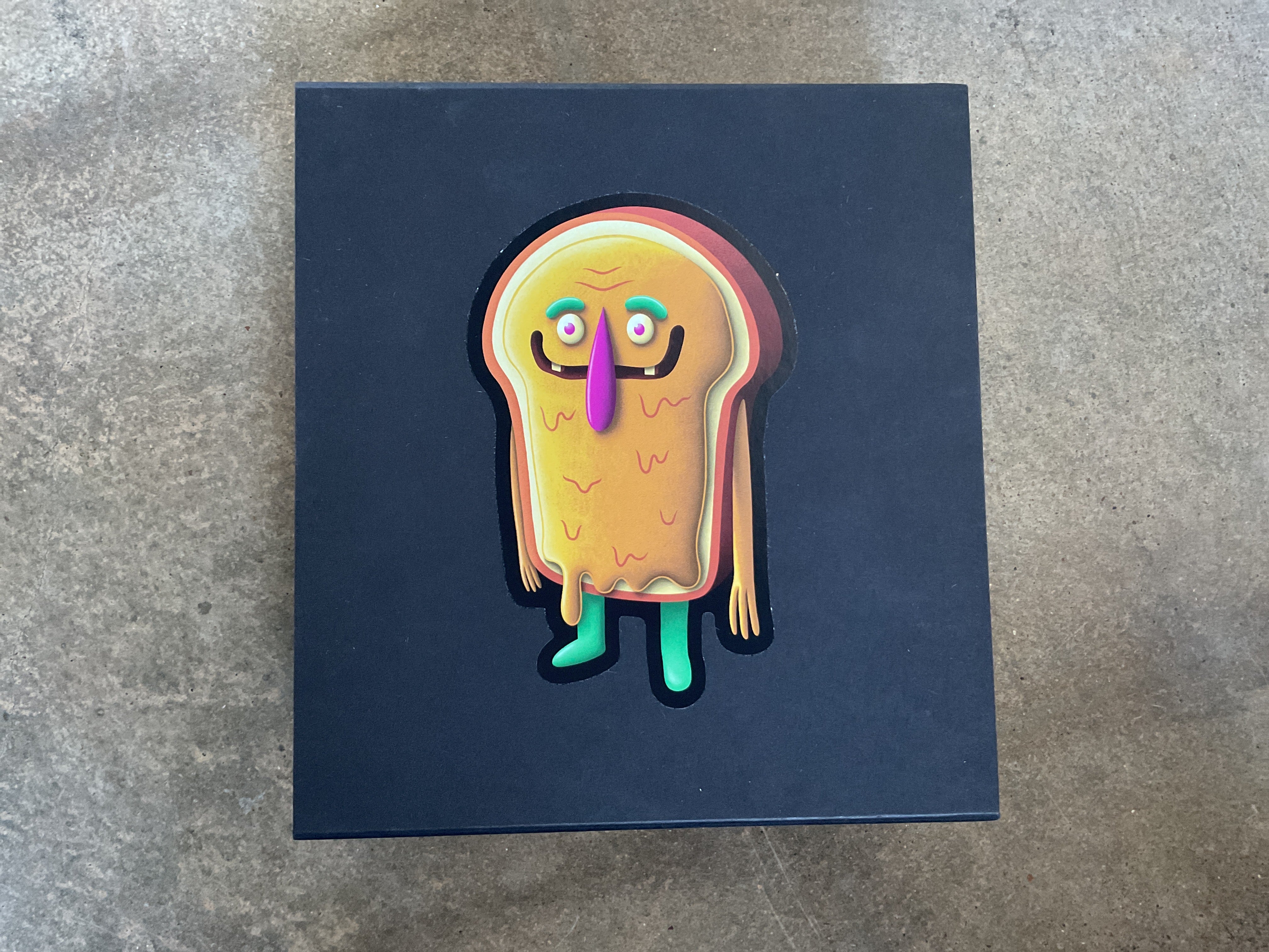 TARTINE: Peanut Butter Toast Edition by Nicolas Barrome Forgues x Martian Toys x Rlux Customs