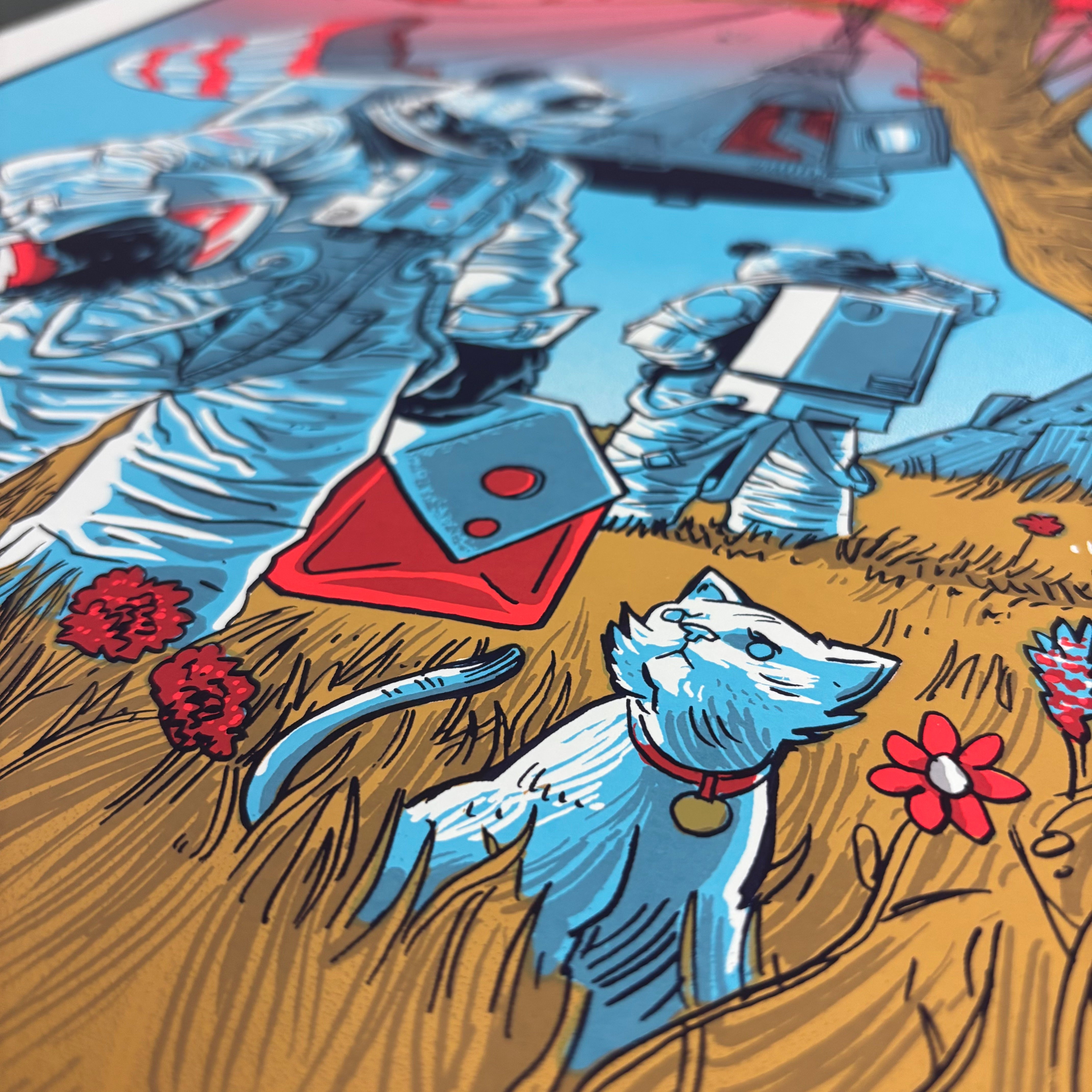 Astro-Pandas in Trouble by Tim Doyle