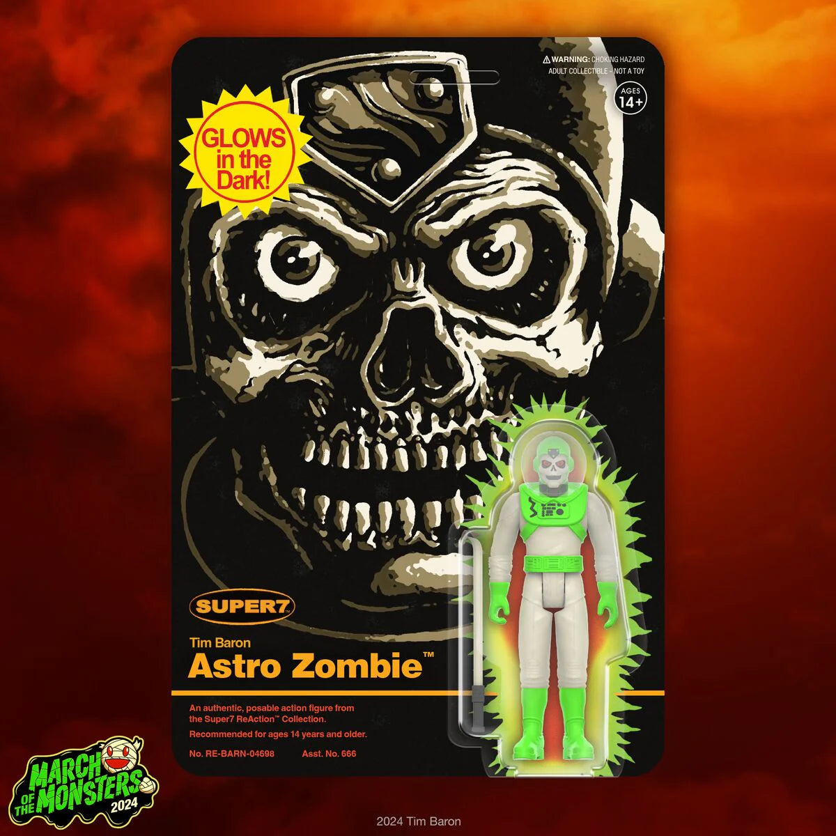 Astro Zombie (Glow)