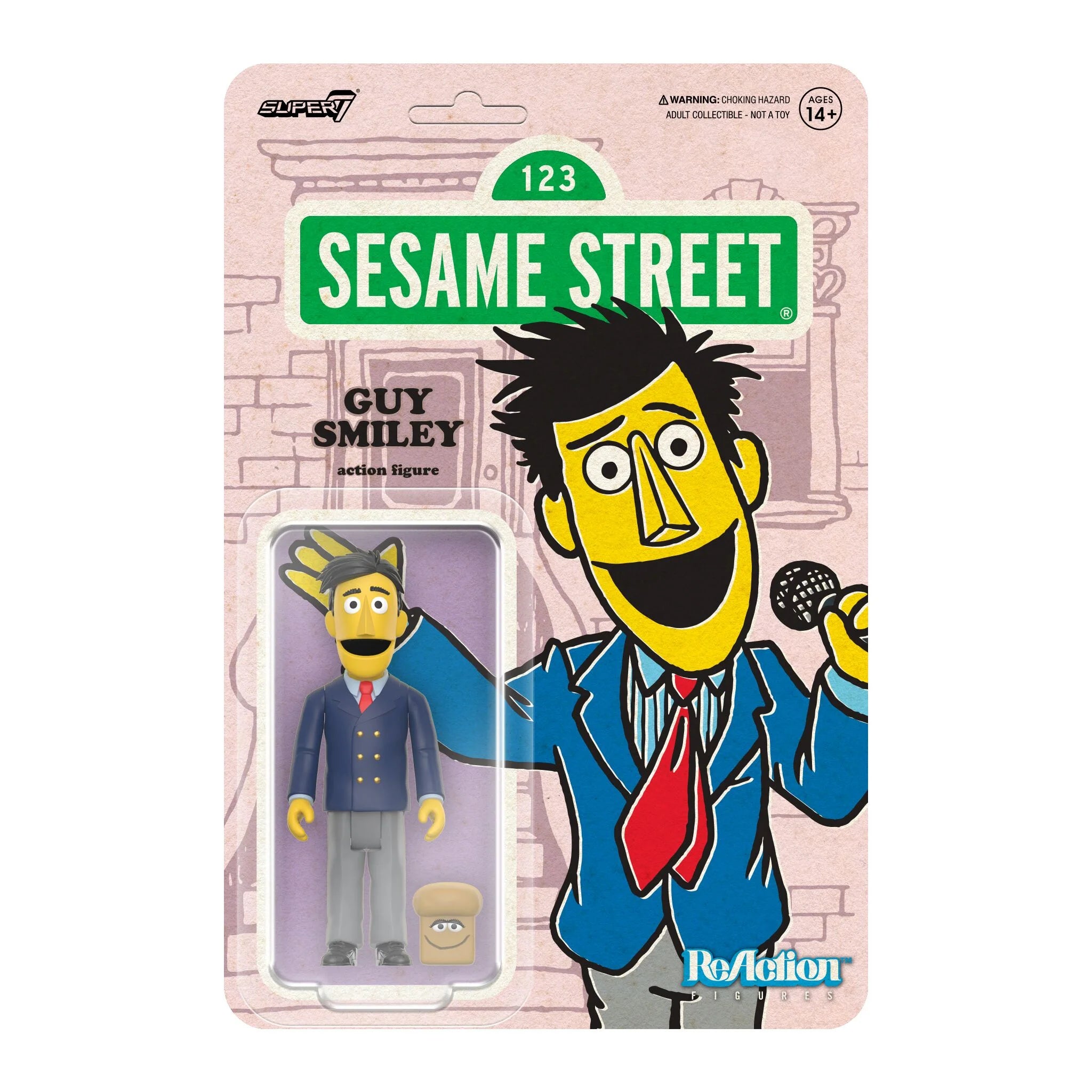Sesame Street Guy Smiley (w/ Bread)