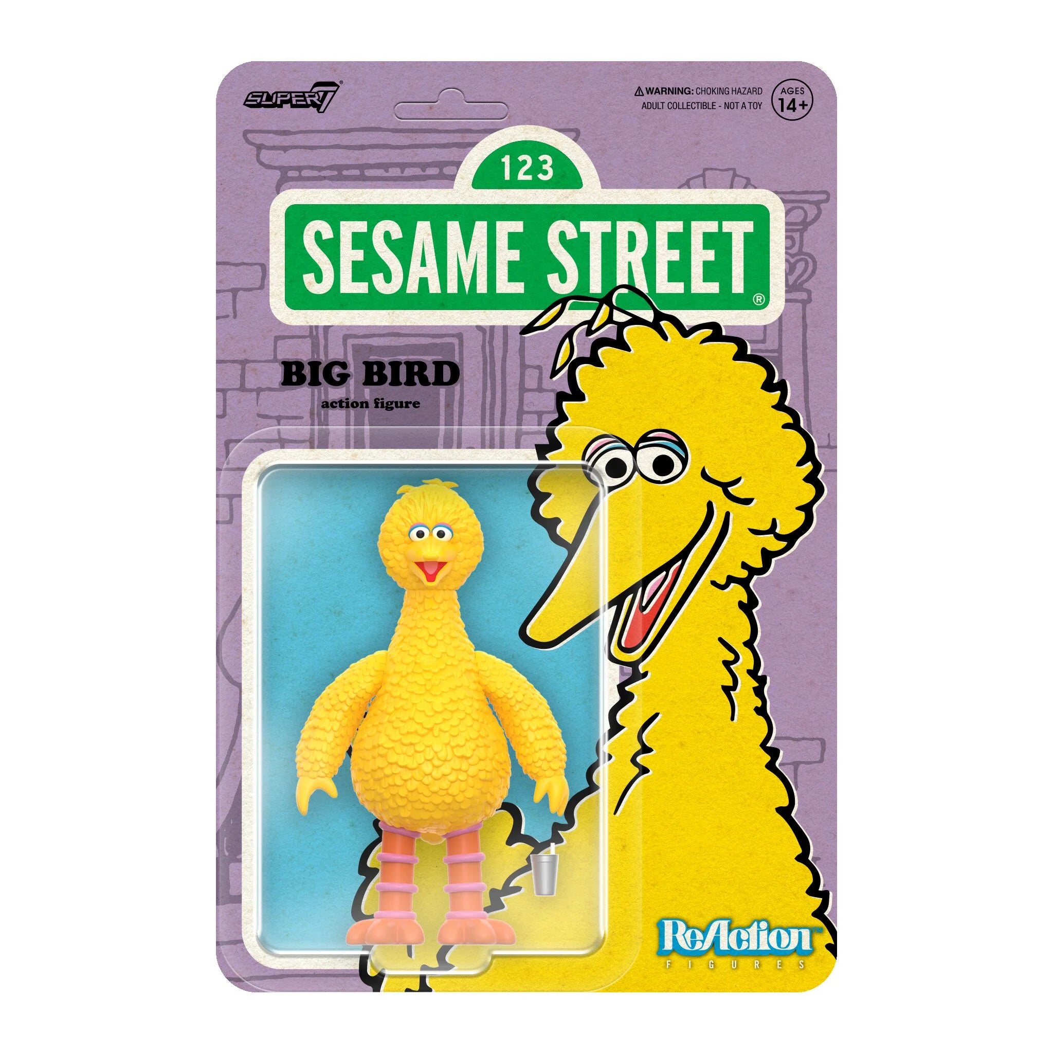 Sesame Street ReAction Figure Big Bird