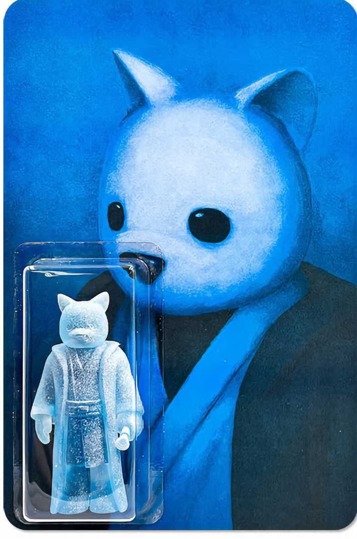 Luke Chueh Forlorn Ghost Knight (Blue)