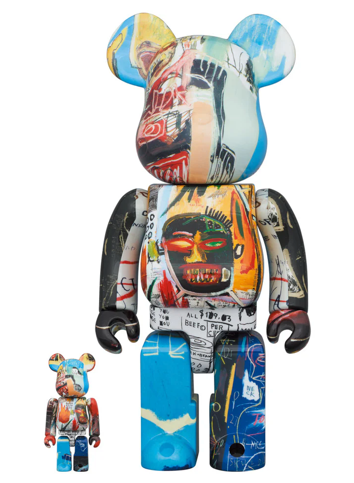 Jean-Michel Bazquiat "Special" 100% & 400% Be@rbrick Set
