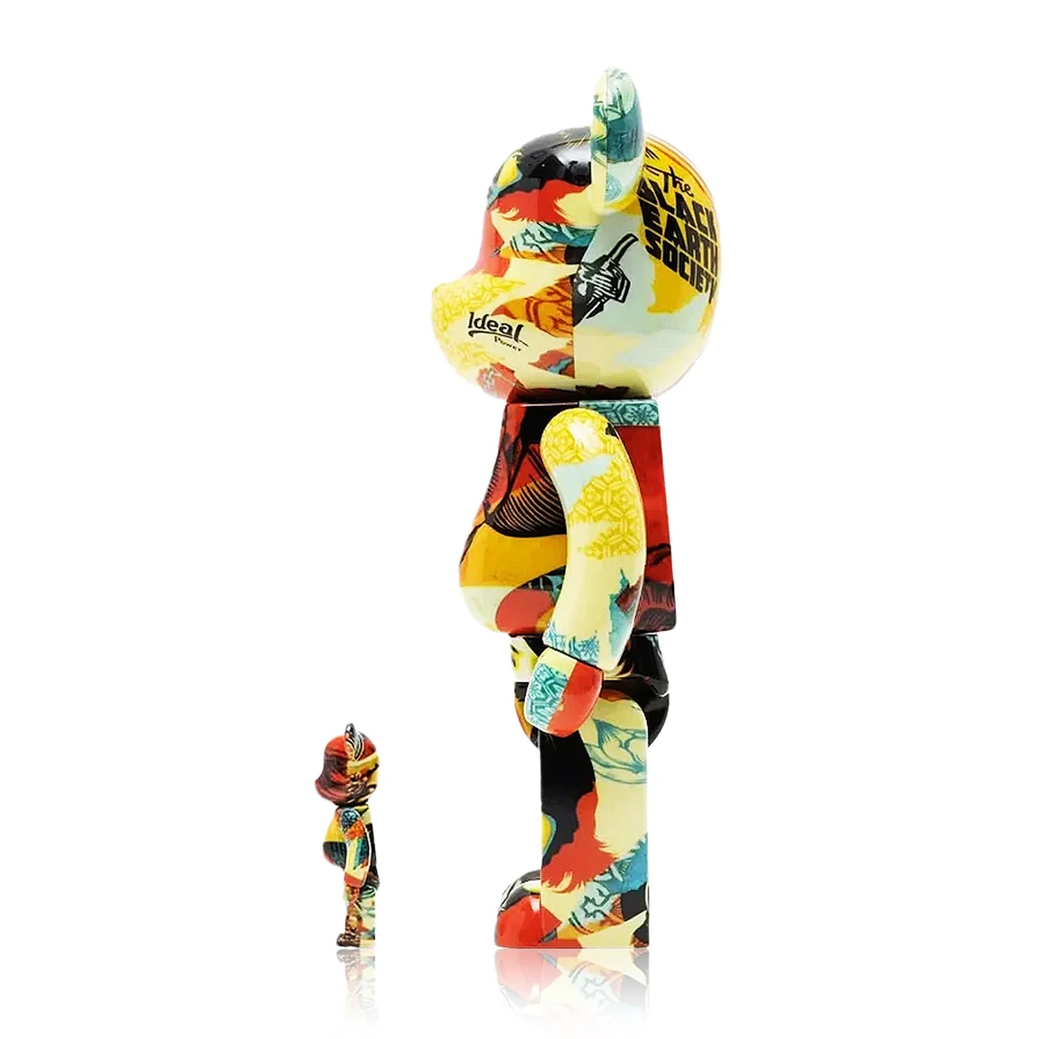SHEPARD FAIREY x Be@rbrick 'Ideal Power' (2022) Designer Art Figure Set