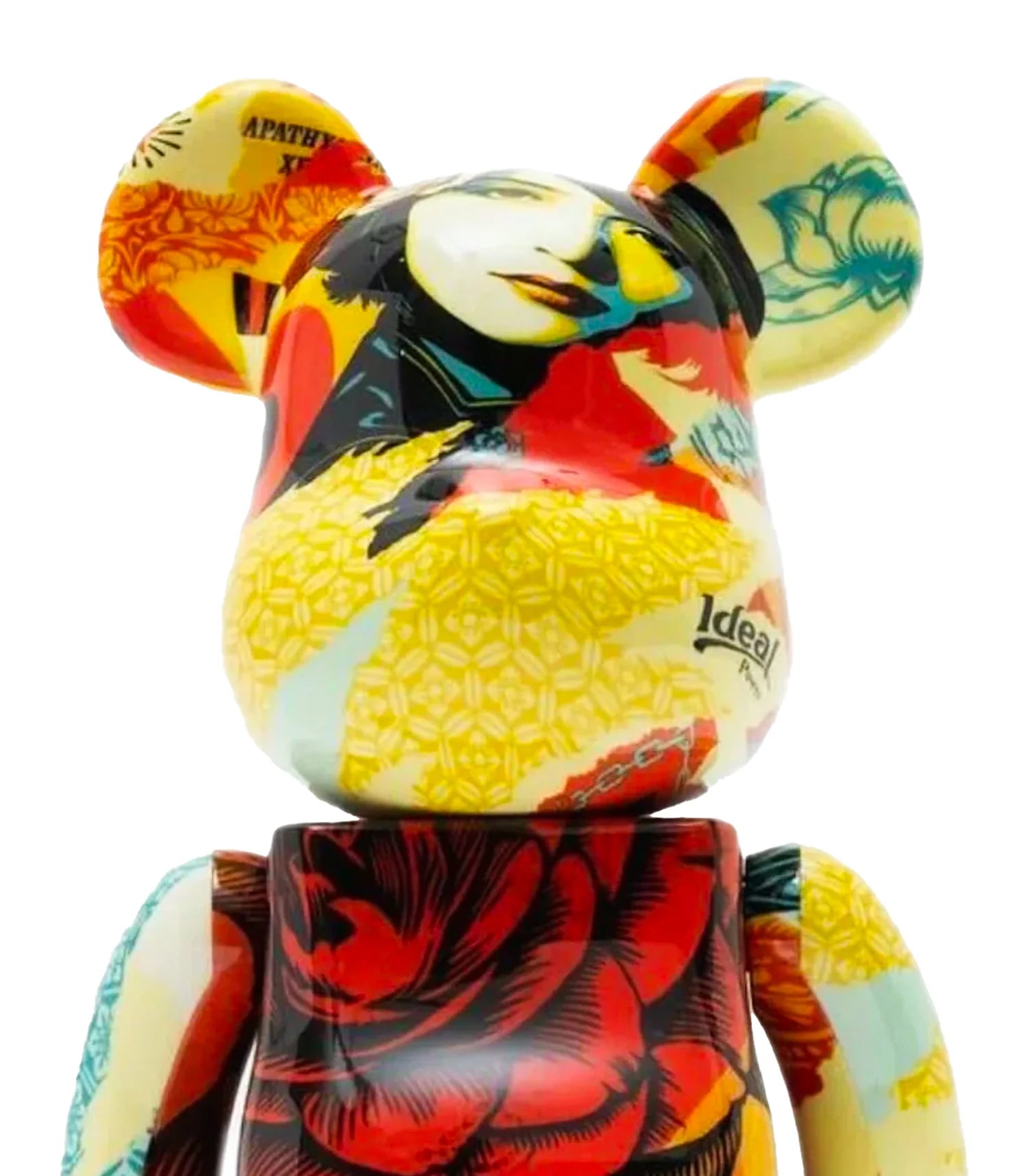 SHEPARD FAIREY x Be@rbrick 'Ideal Power' (2022) Designer Art Figure Set