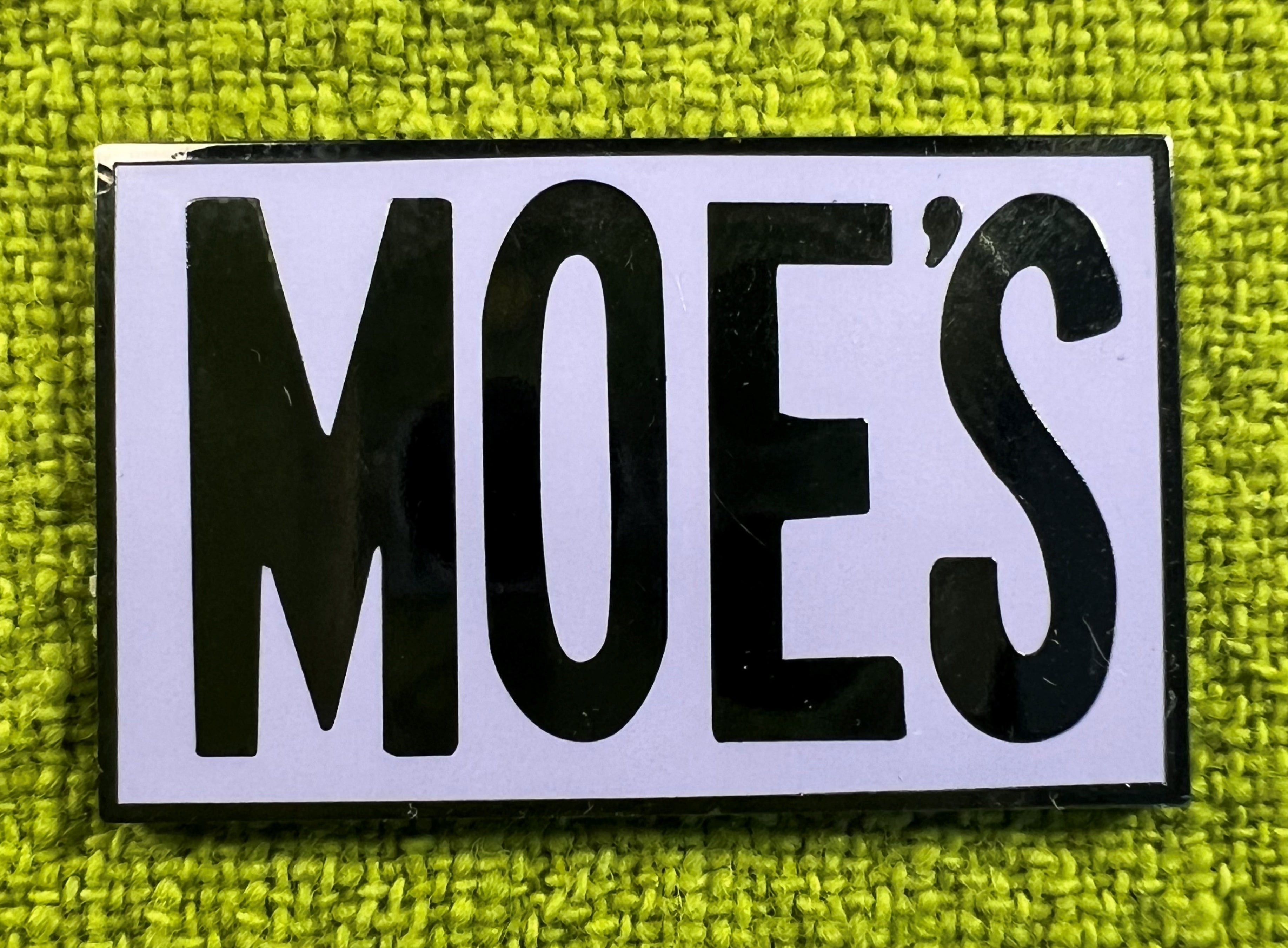 Moe's Tavern Enamel Pin by Tim Doyle