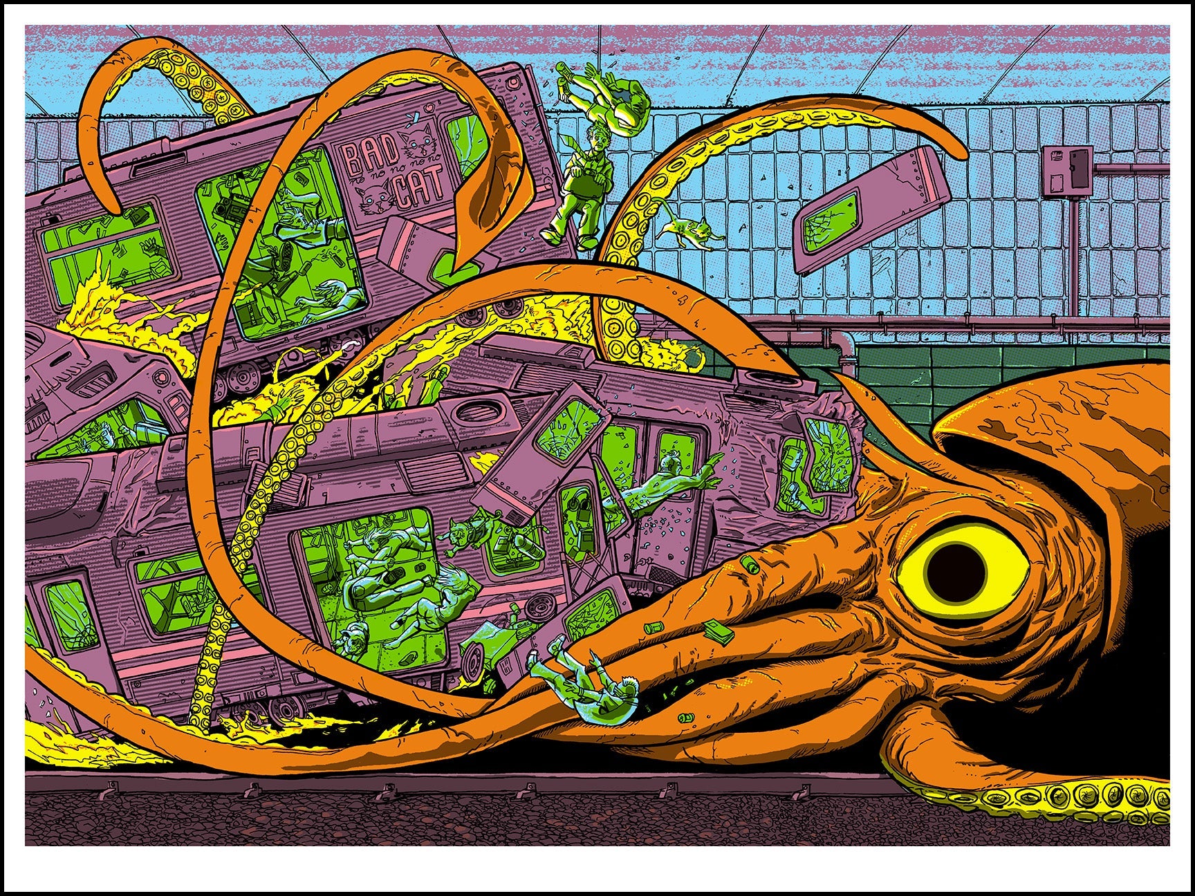 14th St. Station Squid by Tim Doyle