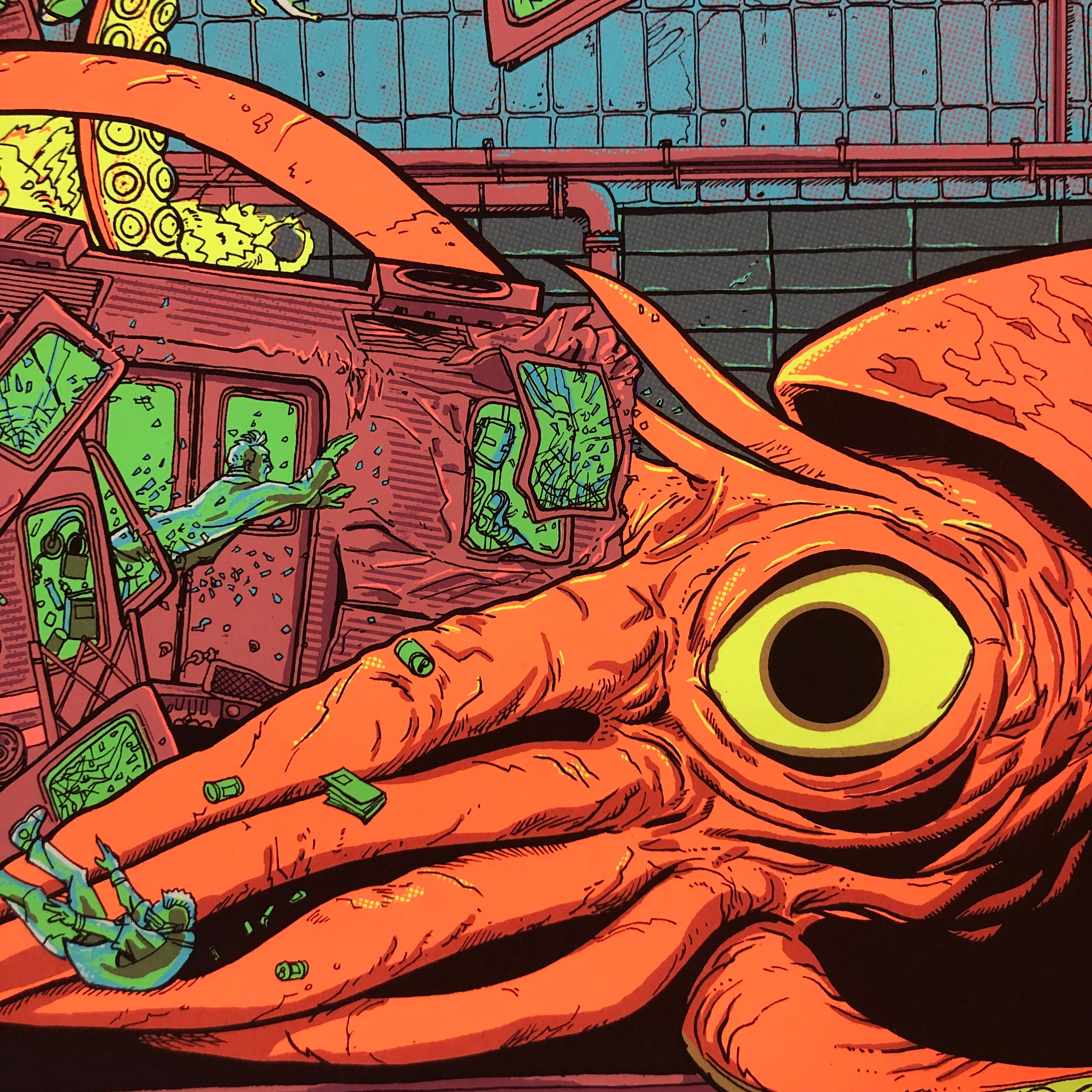 14th St. Station Squid by Tim Doyle