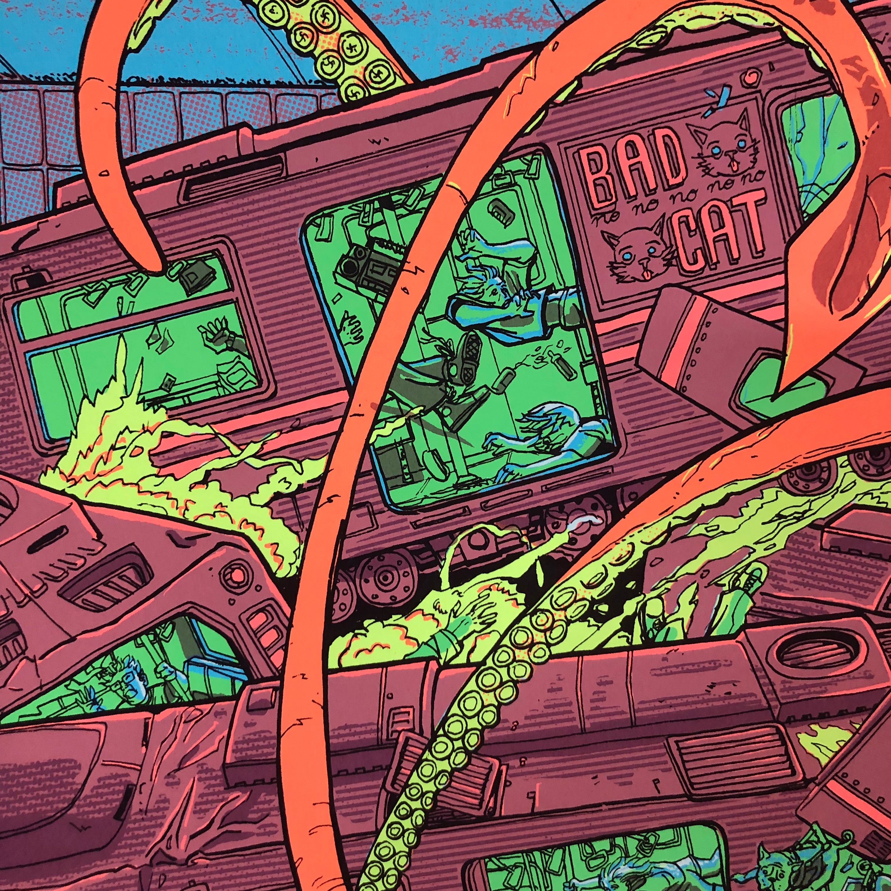 14th St. Station Squid by Tim Doyle