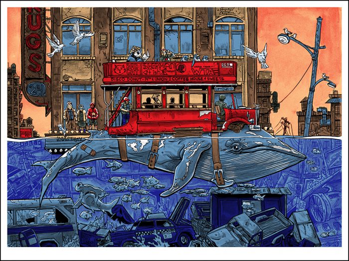 Northbound Whale by Tim Doyle