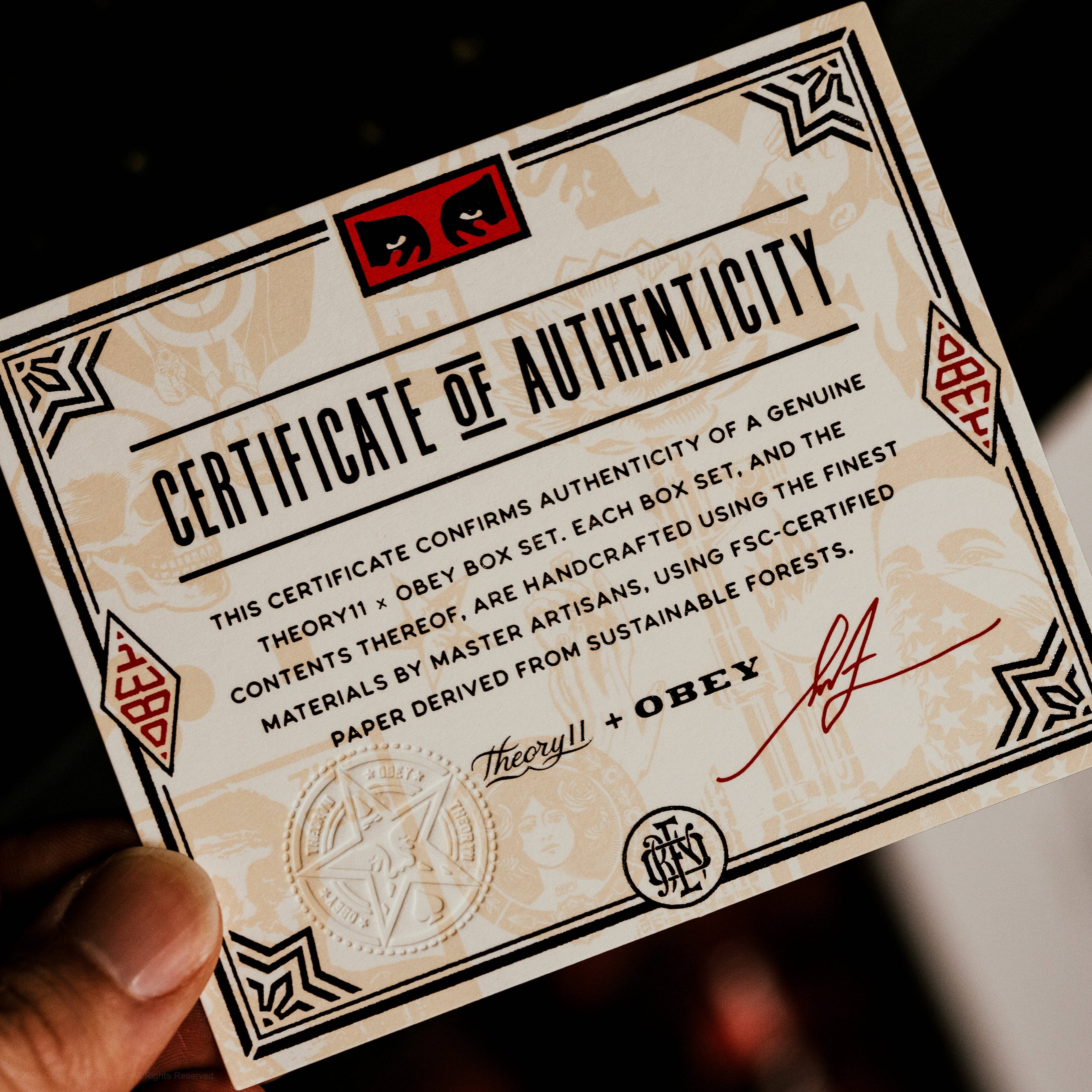 OBEY Playing Cards: Collage