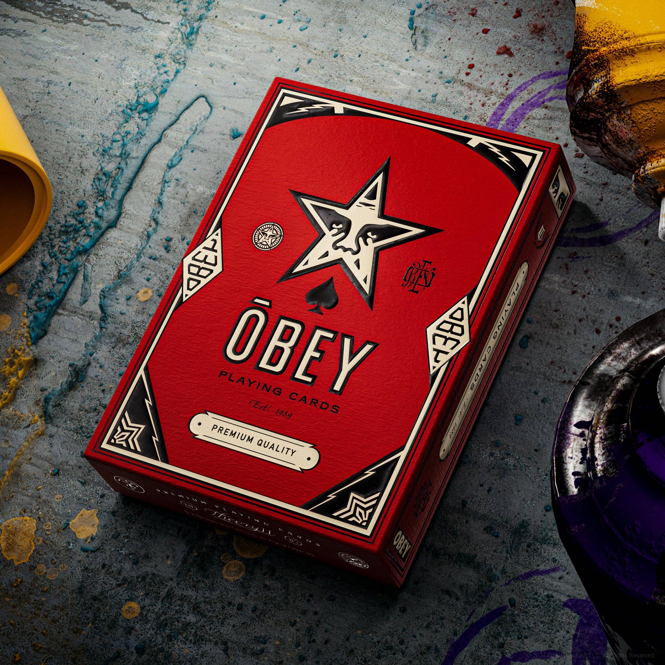 OBEY Playing Cards: Collage
