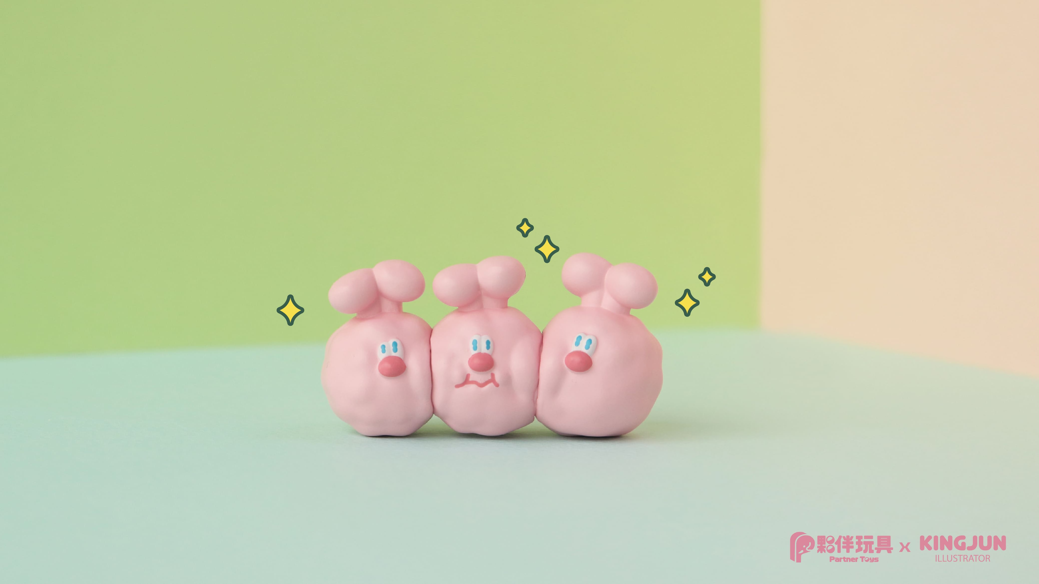 King Jun Stupid Rabbits Blind Box Series