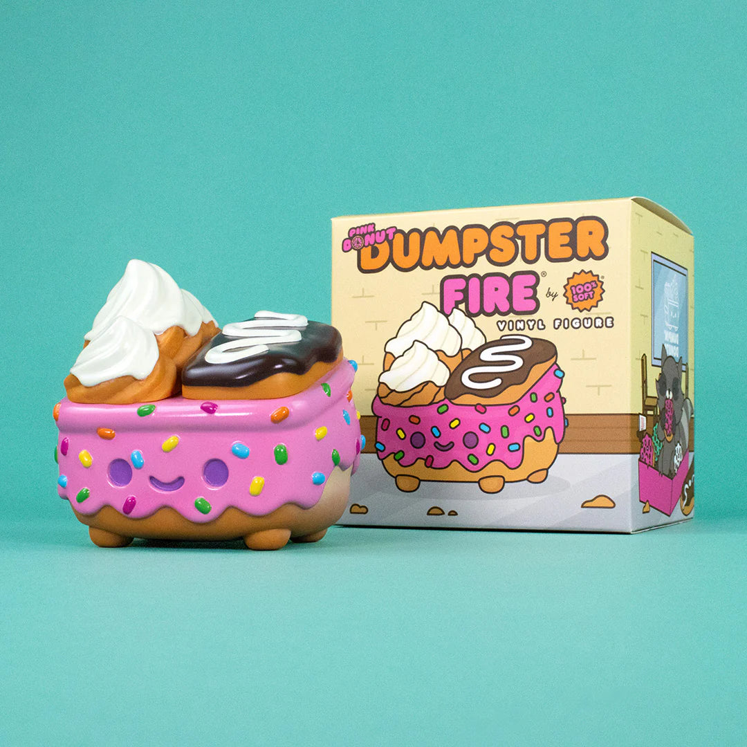 Dumpster Fire - Donut Pink
