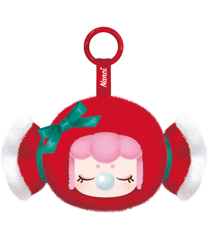 Nanci's Christmas Gift Plush Pendant
