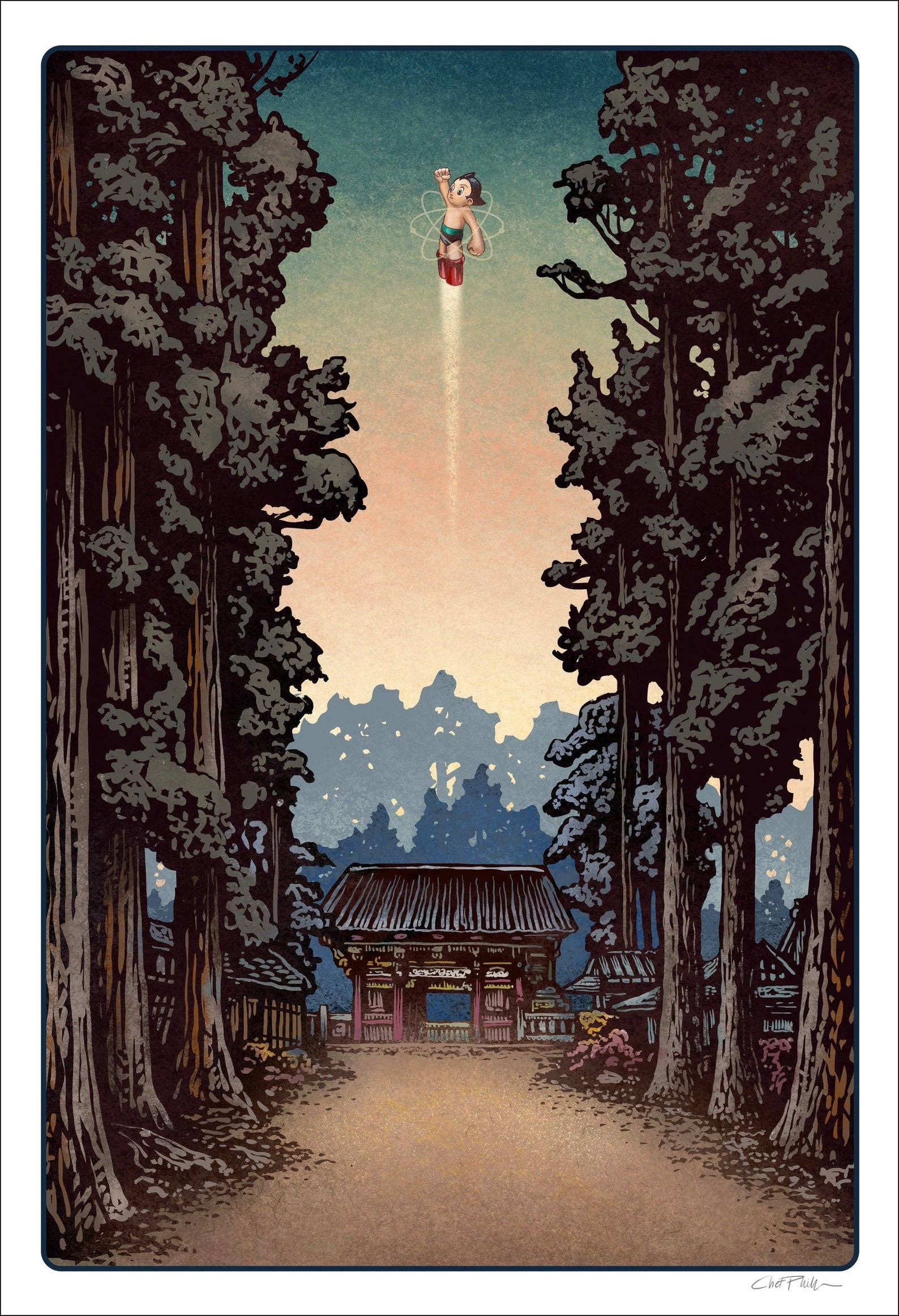 Mighty Atom Soul of the Machine print-13" x 19"