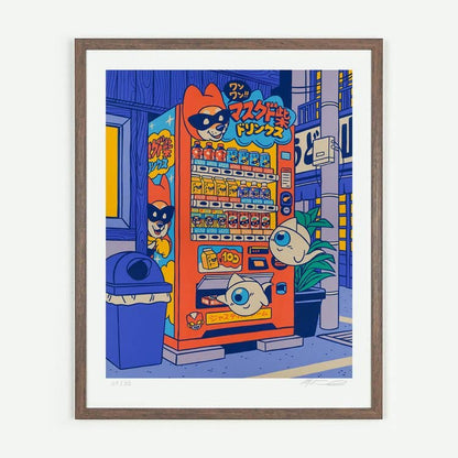 “Dinner in town 3" art print - Numbered limited edition