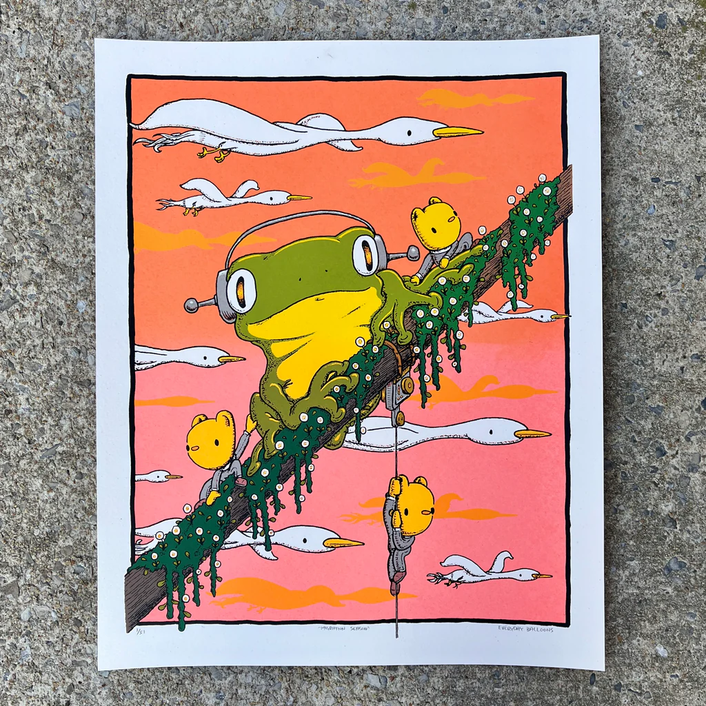 Migration Season Screen Print - 16x20