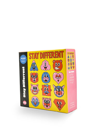 Stay Different Puzzle by Yeye Weller