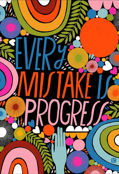 Every Mistake - Art Print: 11" x 14"