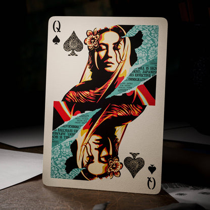 OBEY Playing Cards: Collage