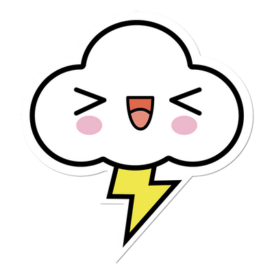 Little Cloud Lightning by FriendsWithYou