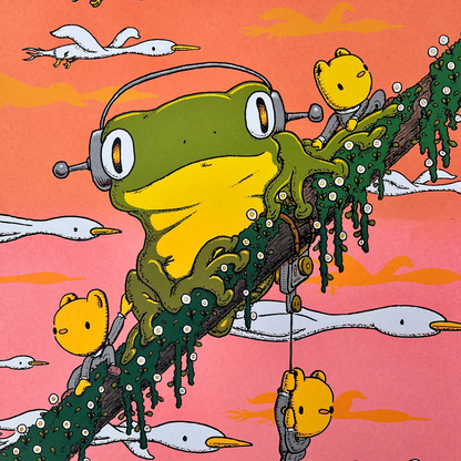 Migration Season Screen Print - 16x20