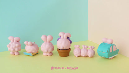 King Jun Stupid Rabbits Blind Box Series