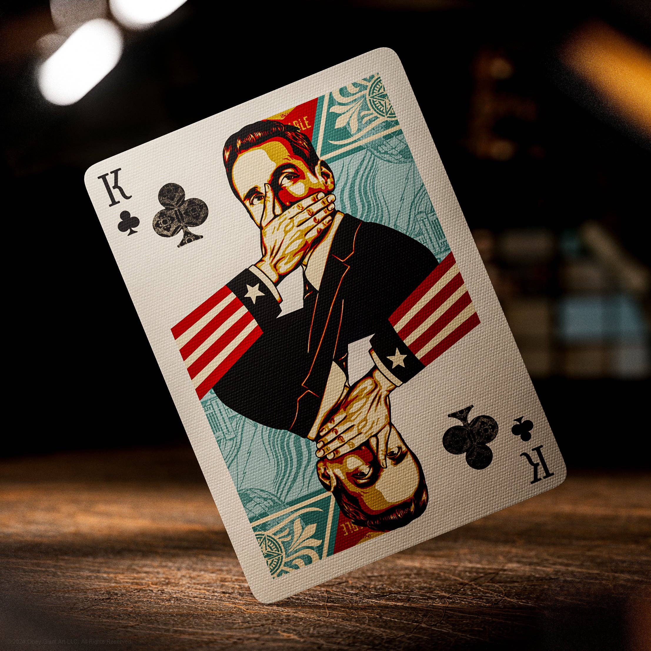 OBEY Playing Cards: Collage