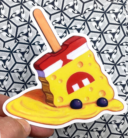 "Disaster Under the Sea" Melted Popsicle Vinyl Sticker