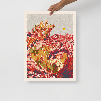Cactus Planet #4 18"x24" Print