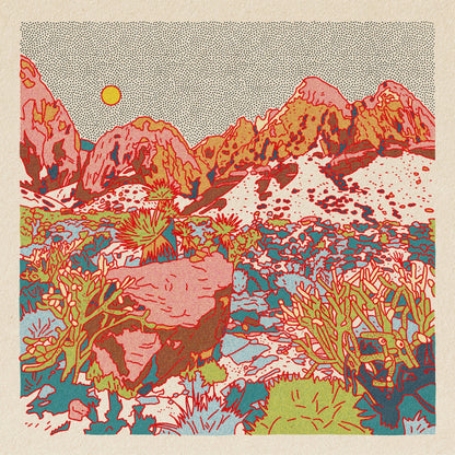 Desert Mountain #29 12"x12" Print