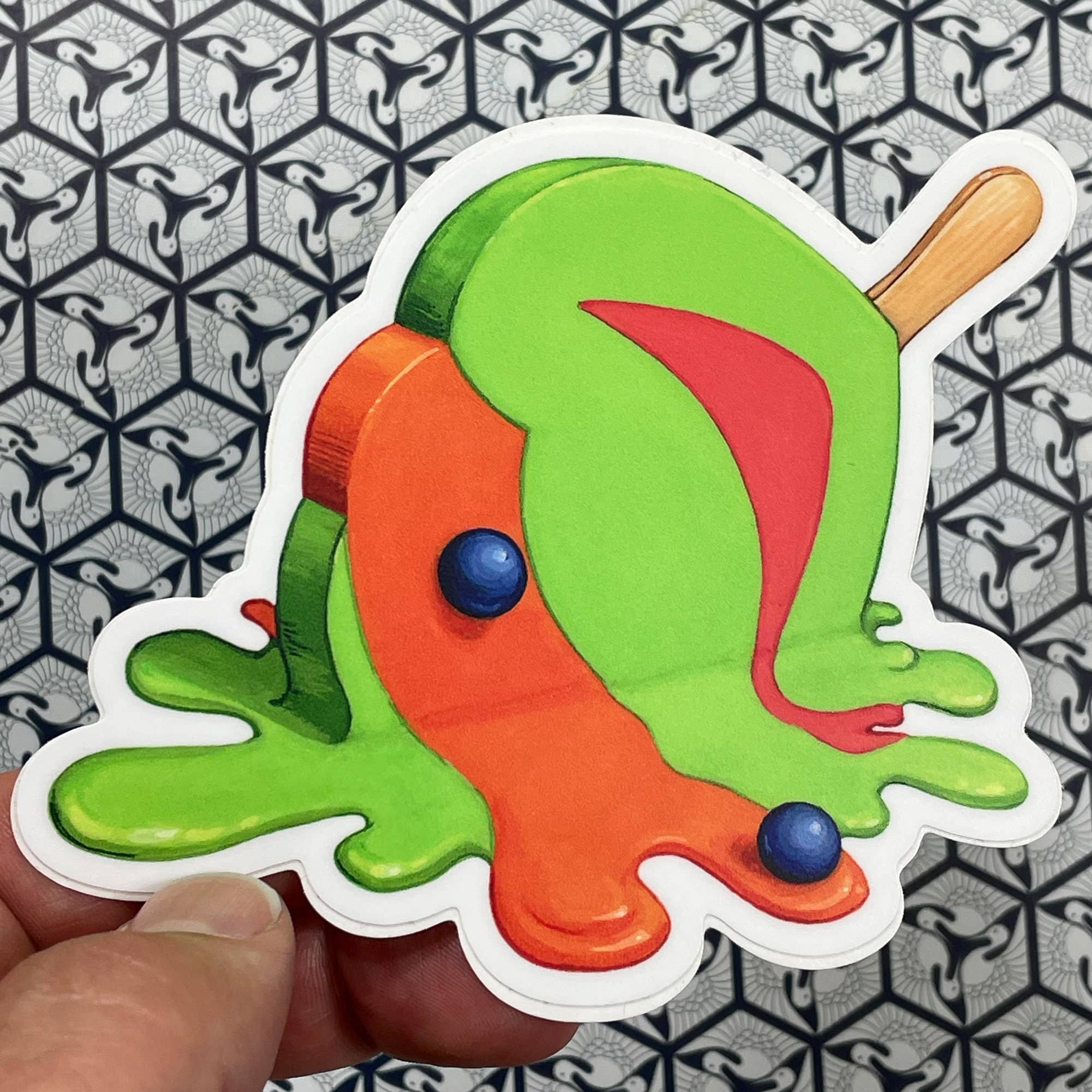"Party Dud_" Sticker