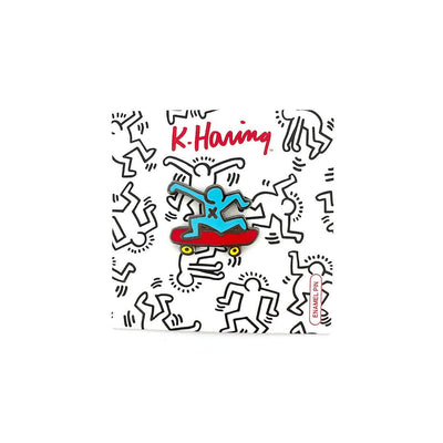 Keith Haring - Skateboarder Pin