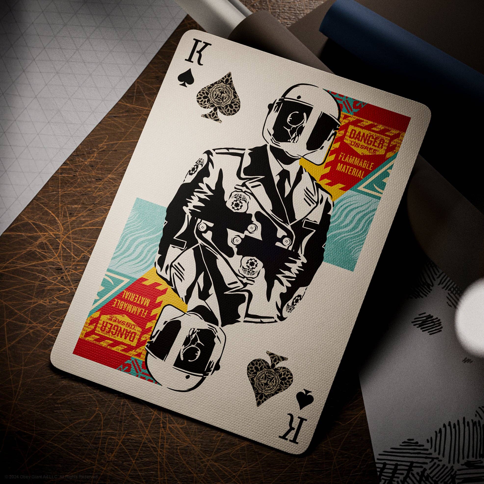 OBEY Playing Cards: Collage