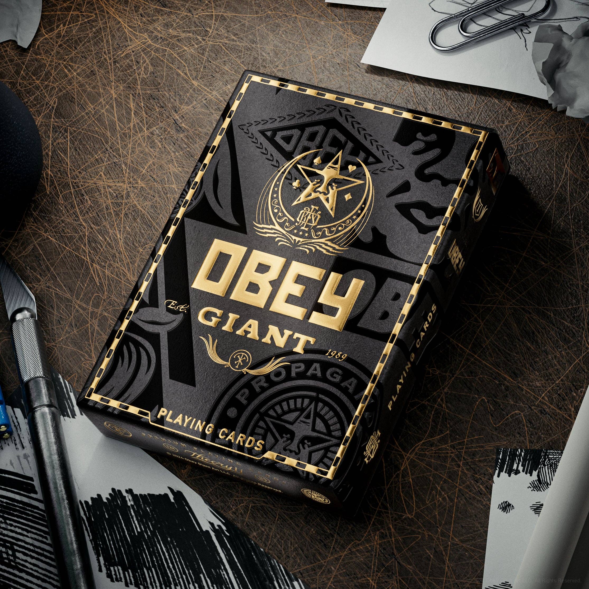 OBEY Playing Cards: Collage
