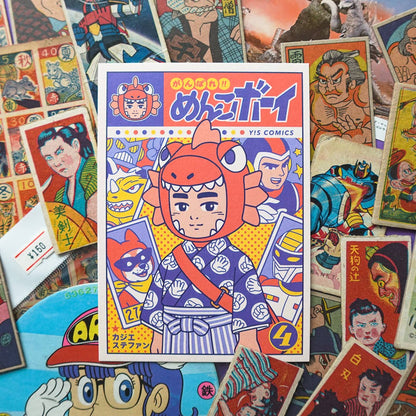 Postcard “Ganbare! Menko Boy - vol.4" - A6 size